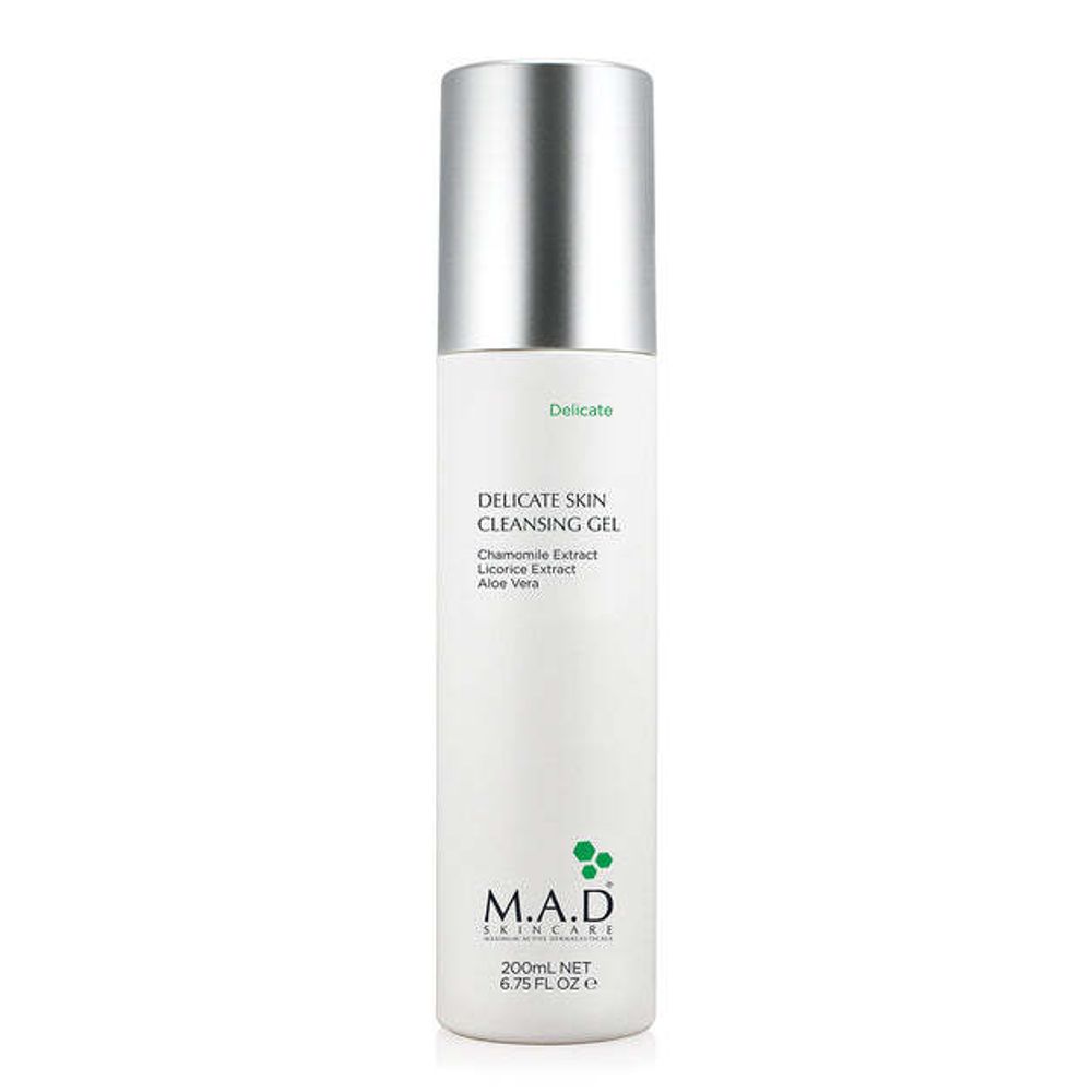 M.A.D DELICATE НЕЖНЫЙ ОЧИЩАЮЩИЙ ГЕЛЬ ДЛЯ КОЖИ 200ml