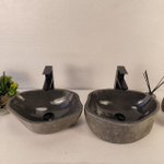 Раковина из речного камня ПАРА! RS-65474 43*29*15 0865