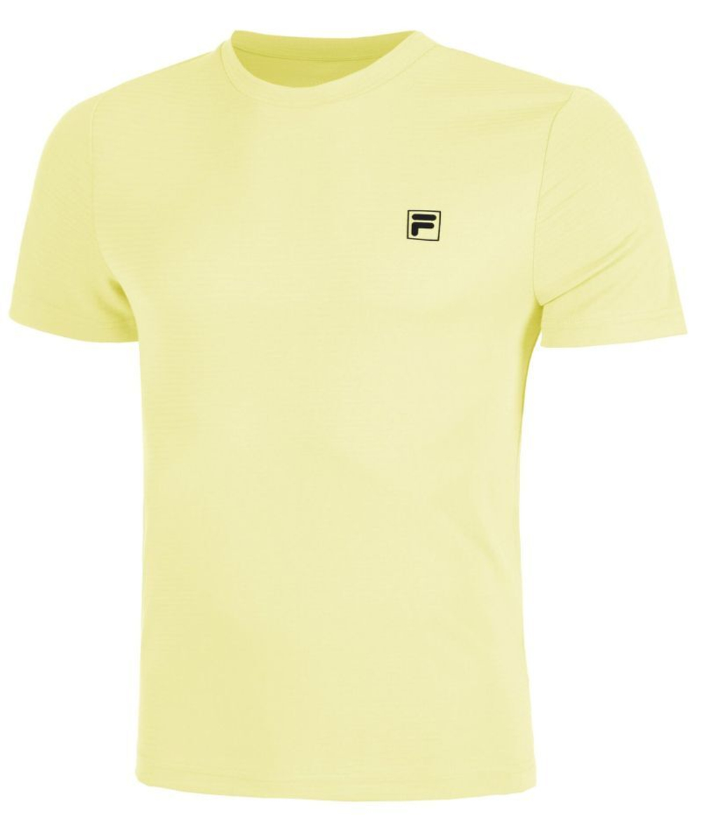 Теннисная футболка Fila Tristan - lemonade