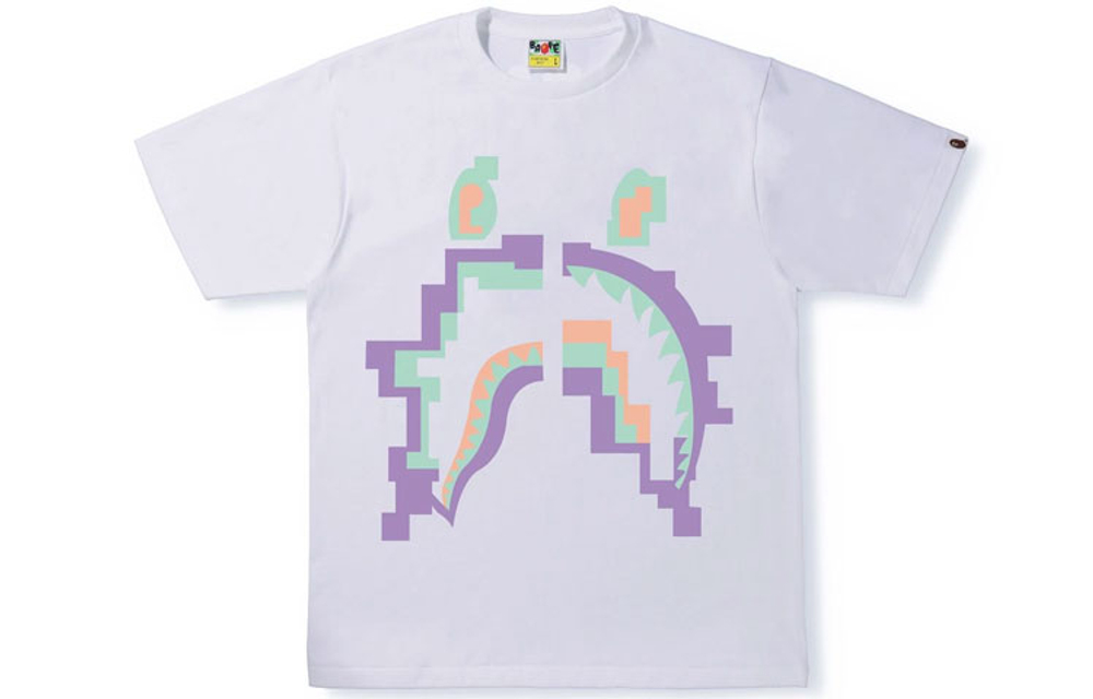 A Bathing Ape Digital Shark Tee