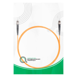 Патч Корд Оптоволоконный ST/UPC-ST/UPC MM OM1 62.5/125 Simplex 3.0мм 1 м