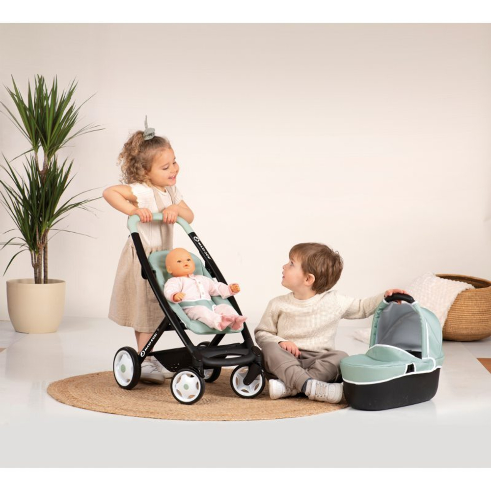 Smoby Maxi-Cosi Quinny - Stroller 3in1 Коляска, гондола, глубокая коляска для кукол 253120