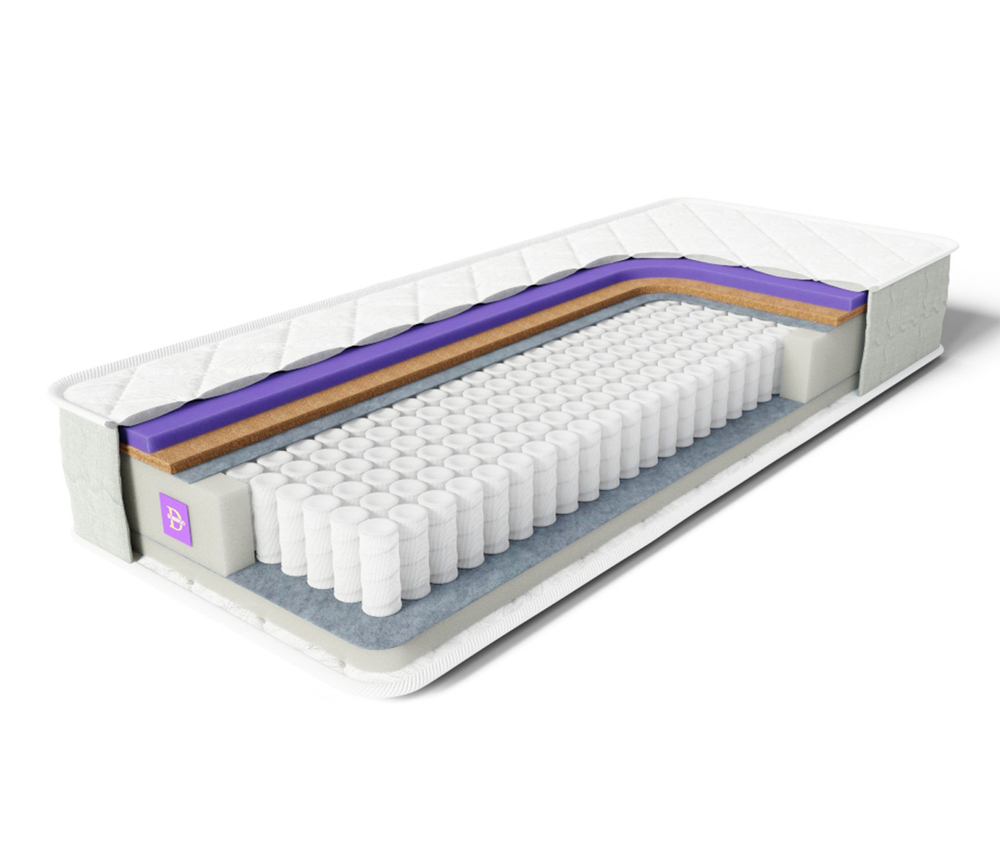 Матрас AMELI (зима-лето)1600*2000 Матрас анатомический «AMELI» на основе независимого пружинного блока c разными сторонами жесткости.