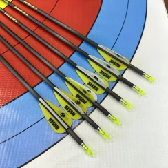 Стрелы для лука из чистого карбона SP800 musen (9 шт.)