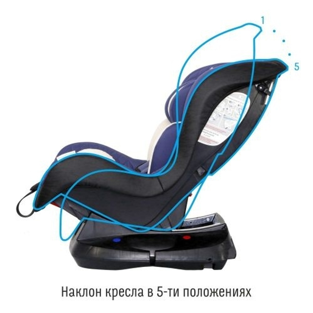 Детское автомобильное кресло Leader Smart Travel blue 0-18кг, шт
