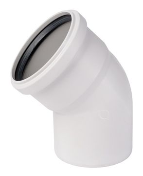 Отвод Ostendorf Skolan dB SKB 110 мм, 45° канализационный (335120)