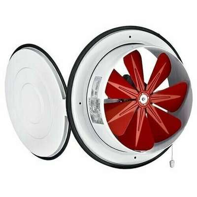 Вентилятор вытяжной оконный с крышкой BK 250