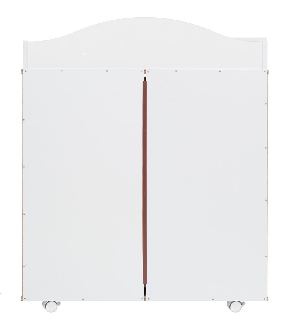 Комод "Смайл Плюс" 5 ящ. (арт.86) МДФ 832/5 (белый)