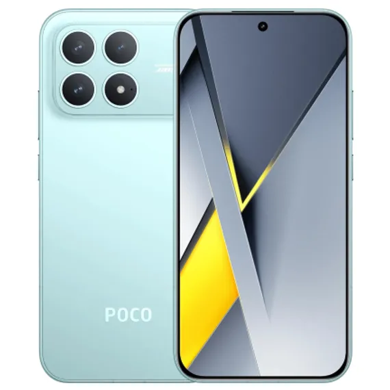 Смартфон Xiaomi POCO F8 Pro 12 ГБ | 512 ГБ (Голубой | Blue) (версия Global)