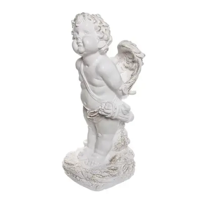 Статуэтка из гипса «Ангел Амур» 40см позолота