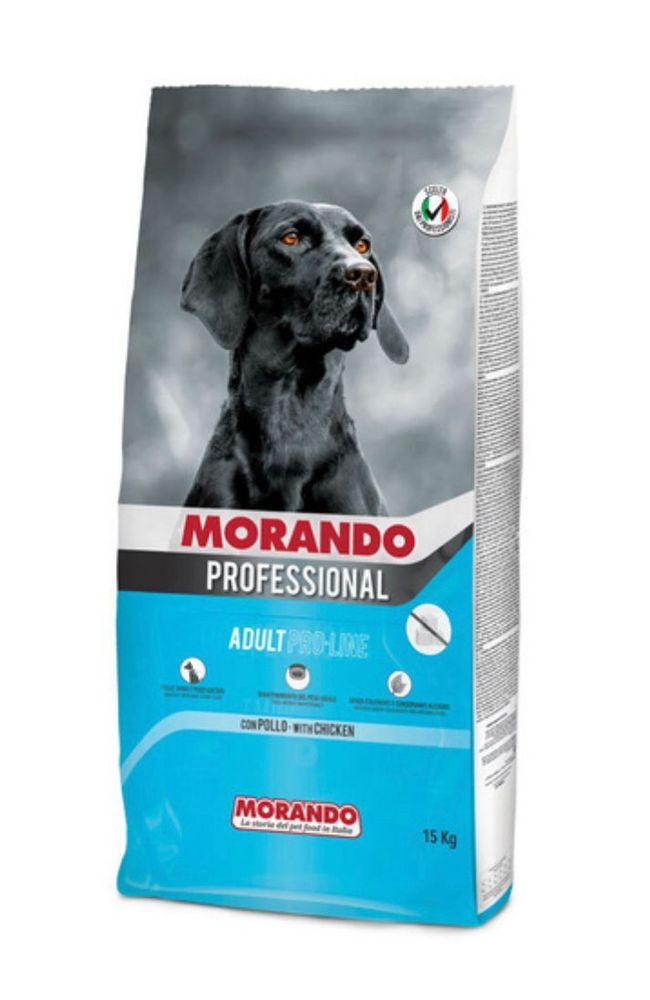 Morando Professional Cane сухой корм для взрослых собак с повышенной массой тела PRO LINE с курицей 15 кг