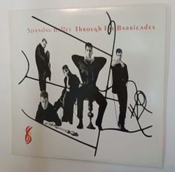 Винтажная виниловая пластинка LP Spandau Ballet Through The Barricades (Japan 1986) (No Obi)