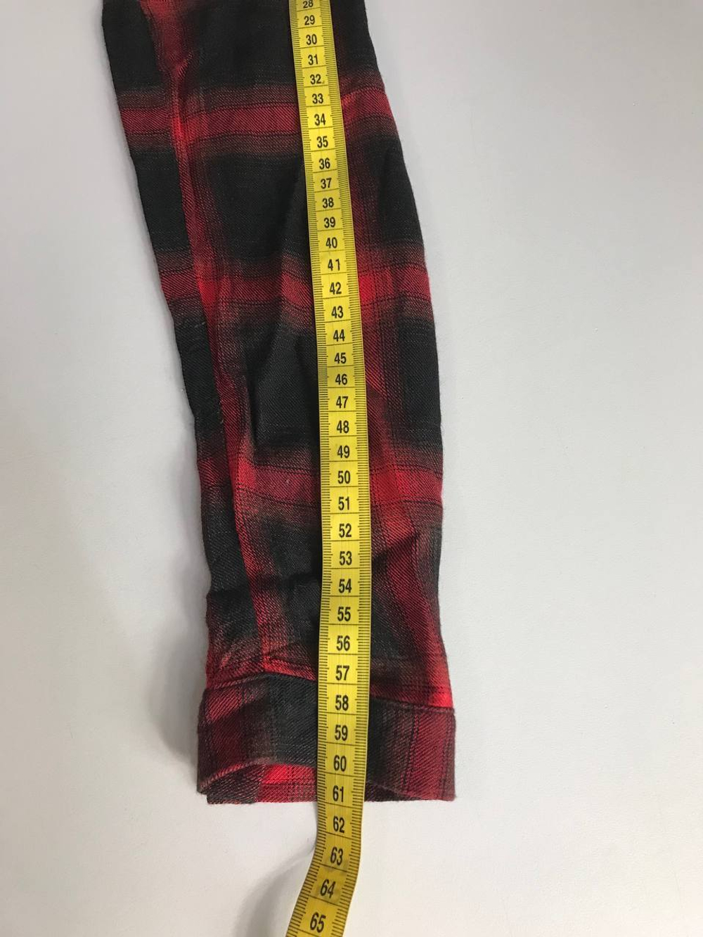 Рубашка Guess в клетку, визуально на 44/46 размер