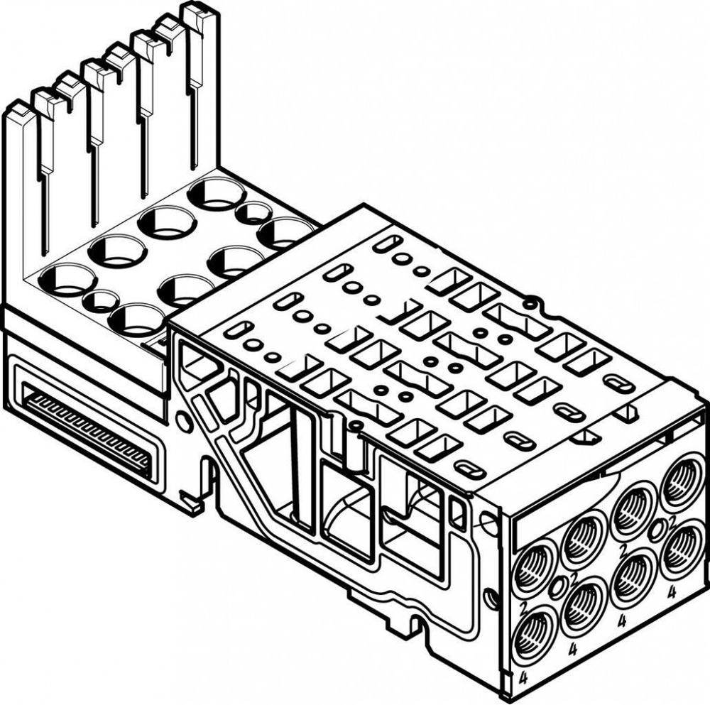 VMPA1-AP-4-1-EMM-4 Монтажная плита