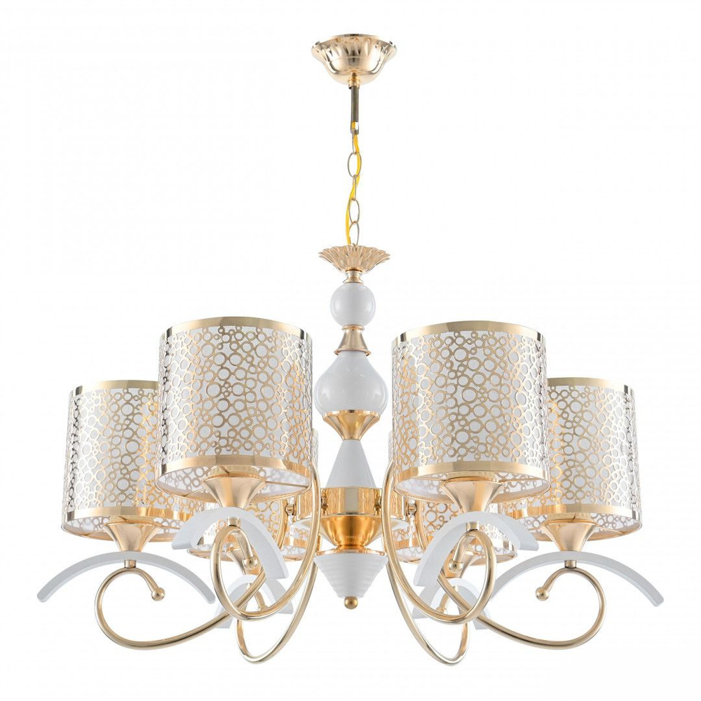Подвесная люстра Arte Milano Florentia-9787 309787/6 Wh/Gd