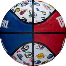 Мяч баск. WILSON NBA All Team, WTB1301XBNBA, р.7, резина, сине-белый