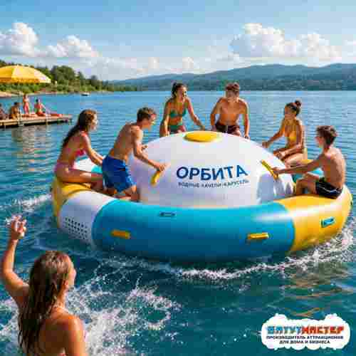 Водные качели-карусель «Орбита», 3×3×2 м