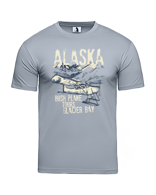 Футболка с самолетом Alaska Glacier bay