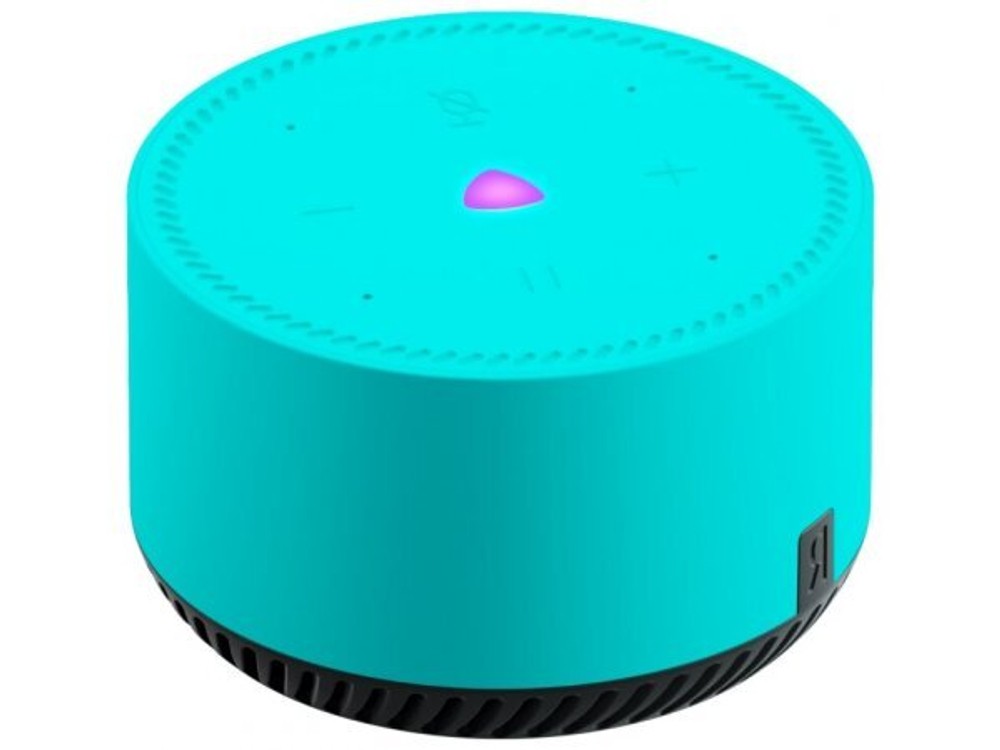 Умная колонка с Алисой Яндекс Станция Лайт, мята