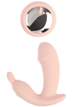 Розовый перезаряжаемый вибратор Bunny Tickler - 10,7 см. (Цвет: розовый)