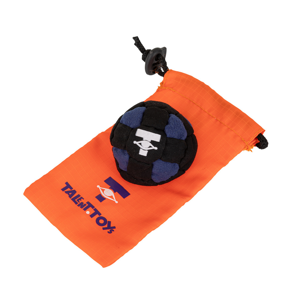 Мяч для футбэга Classic 55мм черно-синий