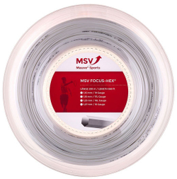 Теннисные струны MSV Focus Hex (200 m) - белый