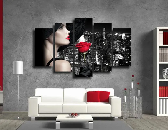 Модульная картина "Леди"