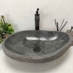 купить  Раковина из речного камня RS01460 57*43*16 см