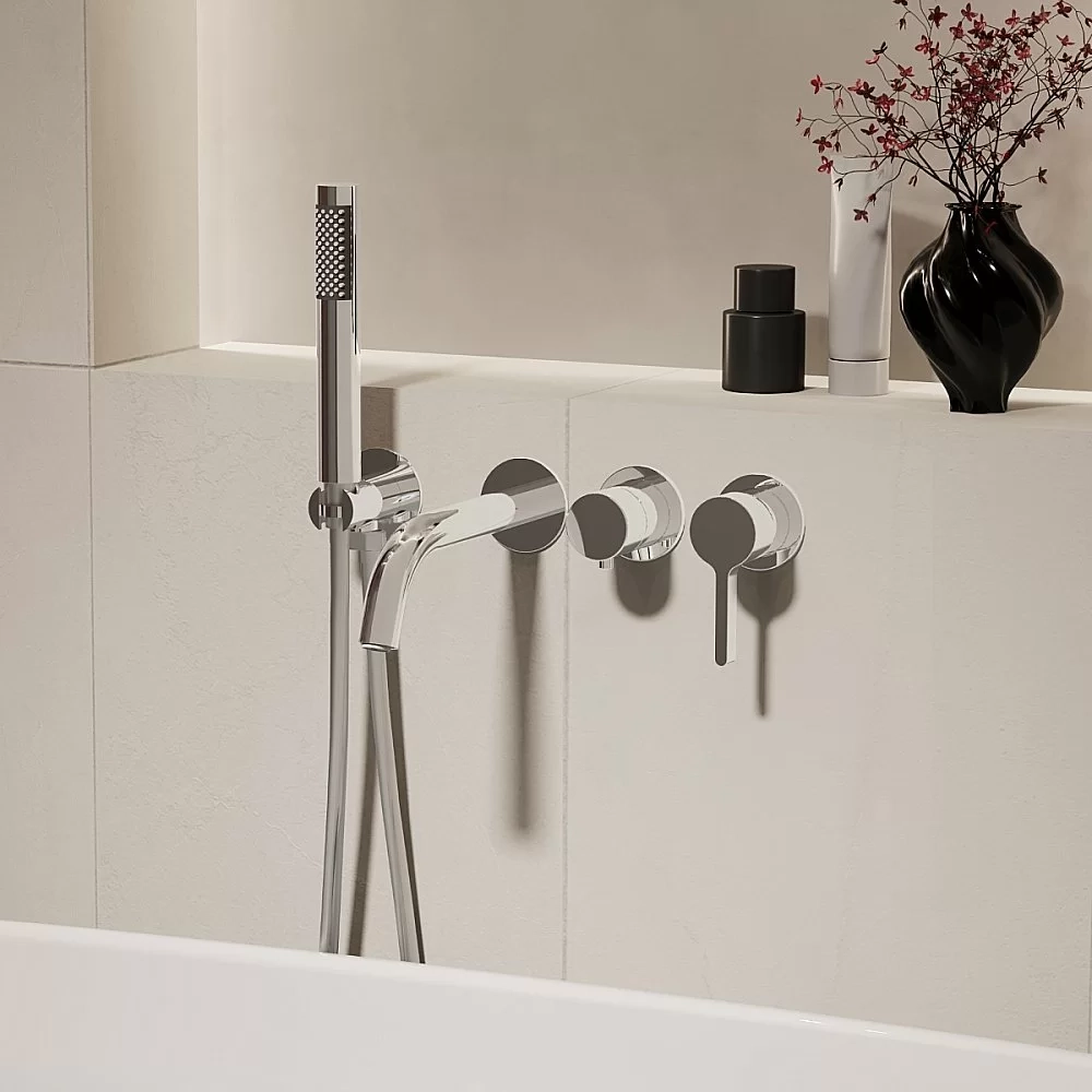 Смеситель для ванны Vincea Villa VTFW-1VL1CH хром