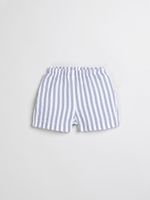 Шорты муслиновые "Полоска Жемчуг" 0+