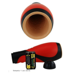 Автоматический оростимулятор Oral Sex Lover (30 режимов) (Цвет: красный с черным)