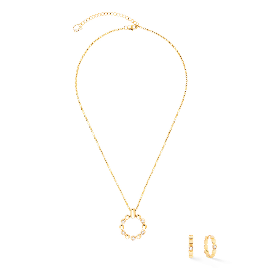 Колье Coeur de Lion Crystal-Gold 2055/10-1816