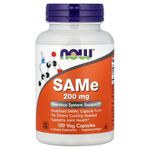 NOW Foods, SAMe, 200 мг, 120 растительных капсул