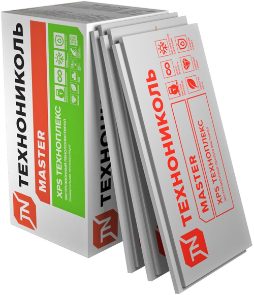 Утеплитель из экструзионного пенополистирола Технониколь ХРS ТЕХНОПЛЕКС 1180х580х30-L (13 плит в упаковке)