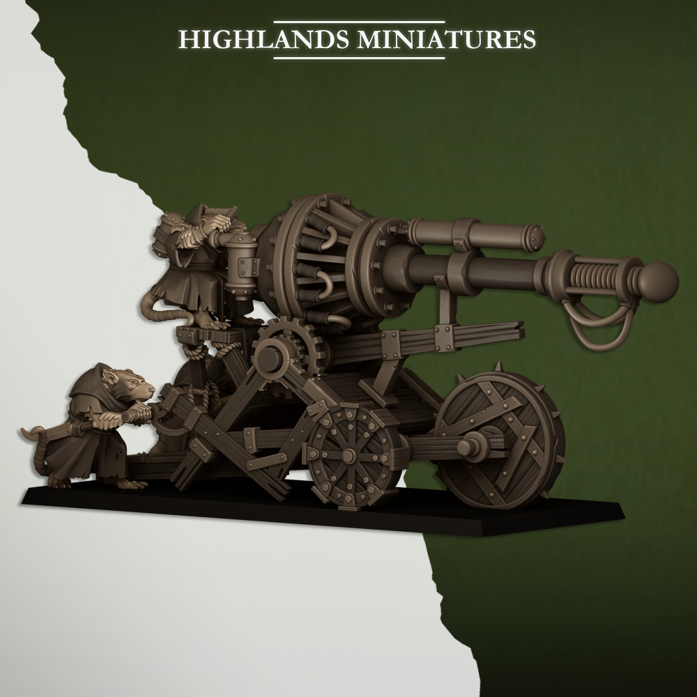 Миниатюра Skaven Vermin Cannon