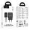 Adapter / Адаптер мережевий HOCO C to C Cable Star single port PD charger set N76 |25W/3A, PD/QC, GaN| black 6942007672986 (Чорний)