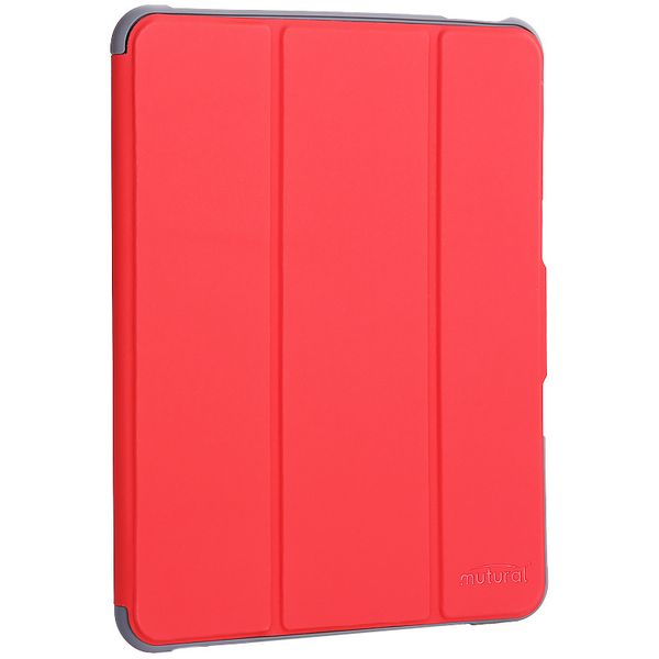 Чехол-подставка Mutural Folio Case Elegant series для iPad Air (10.9") 2020г. кожаный (MT-P-010504) Красный