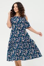 Платье Бриэль (46-56) Serenada индиго (Акция)