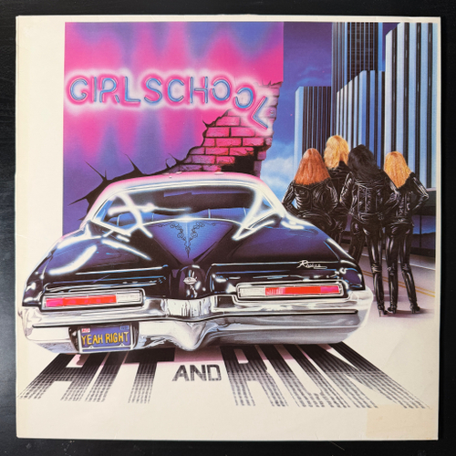 Girlschool ‎– Hit And Run (Скандинавия 1981г.)