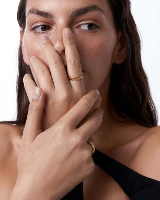 Кольцо ARTIFACT позолота / The Mineral Bar