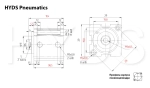 SDA 16x80 Пневмоцилиндр
