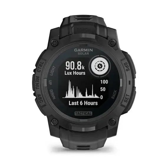 Смарт-часы Garmin Instinct 3 (45 мм) Solar Tactical Edition черные