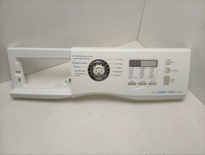 WF602W0BCWQ/LP кт23 Панель лицевая для стиральной машины Samsung DC97-17165A б/у