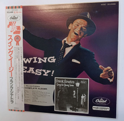 Винтажная виниловая пластинка LP Frank Sinatra Swing Easy And Songs For Young Lovers (Japan 1981) (Promo)