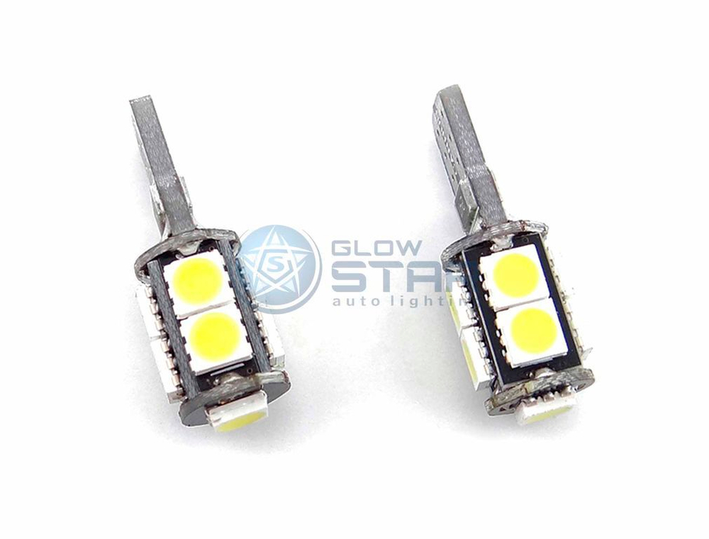 Светодиодная лампа T10-5050-9SMD Canbus, 1шт