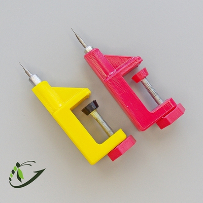 Титановая игла для напайки на струбцине