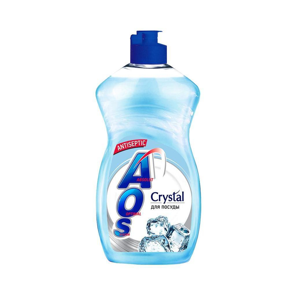Средство для мытья посуды AOS Crystal 450 г