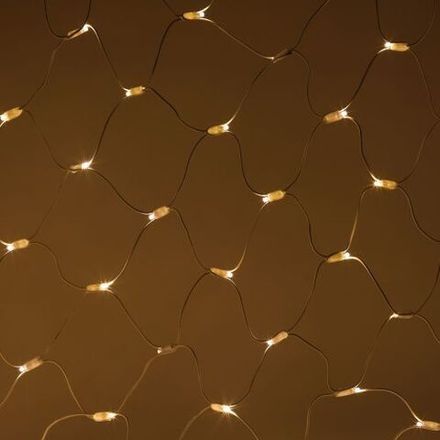 Гирлянда светодиодная "Сеть" ERAPS-SKW1 2х3м 300LED тепл. бел. провод бел. каучук Эра Б0051896