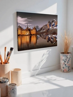 Картина на стену 40 X 50 Горный пейзаж