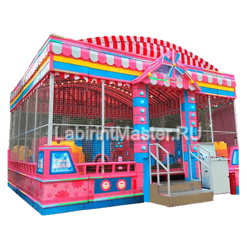 Аттракцион «Розовая мельница», 5,4×5,4×3,7 м